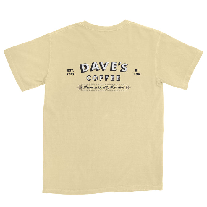 Dave's Coffee Tee - Premium Quality Roasters - Comfort Colors Shirt