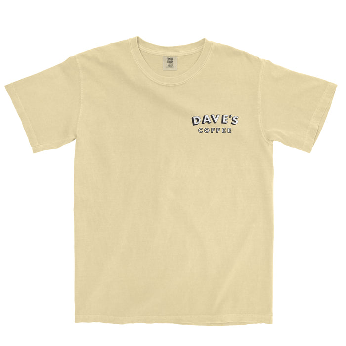 Dave's Coffee Tee - Premium Quality Roasters - Comfort Colors Shirt