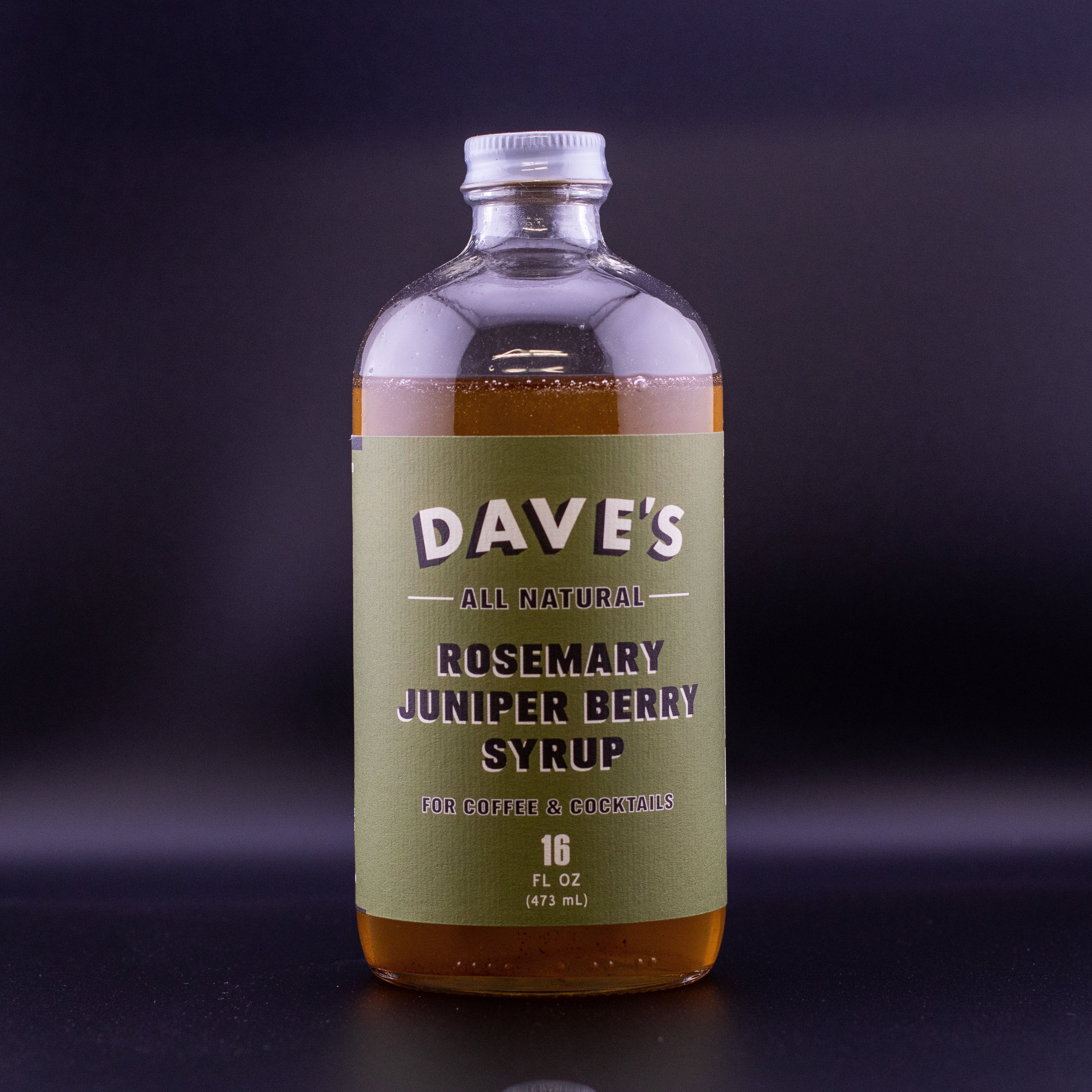 Rosemary Juniper Berry Syrup