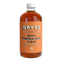 LIMITED SEASONAL - Maple Pumpkin Spice Syrup