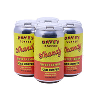 Sweet Lemon Iced Coffee Shandy – Ethiopian Cold Brew Gift (4-Pack)