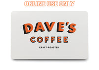 Gift Card for Online Purchases