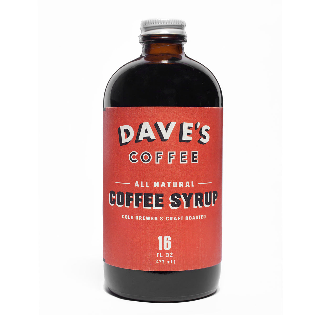 Dave's Original Rhode Island Coffee Milk Syrup (16oz)
