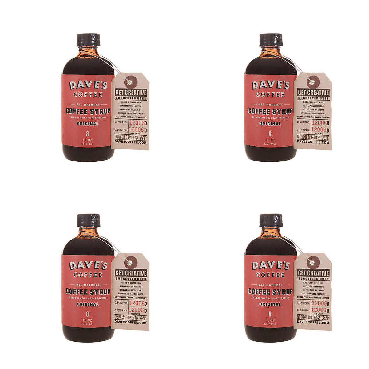 Original Coffee Milk Syrup Made In Rhode Island — Dave's Coffee