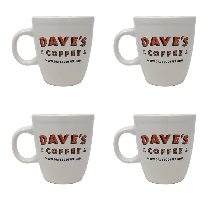 Dave's Coffee Mug - 4 Pack