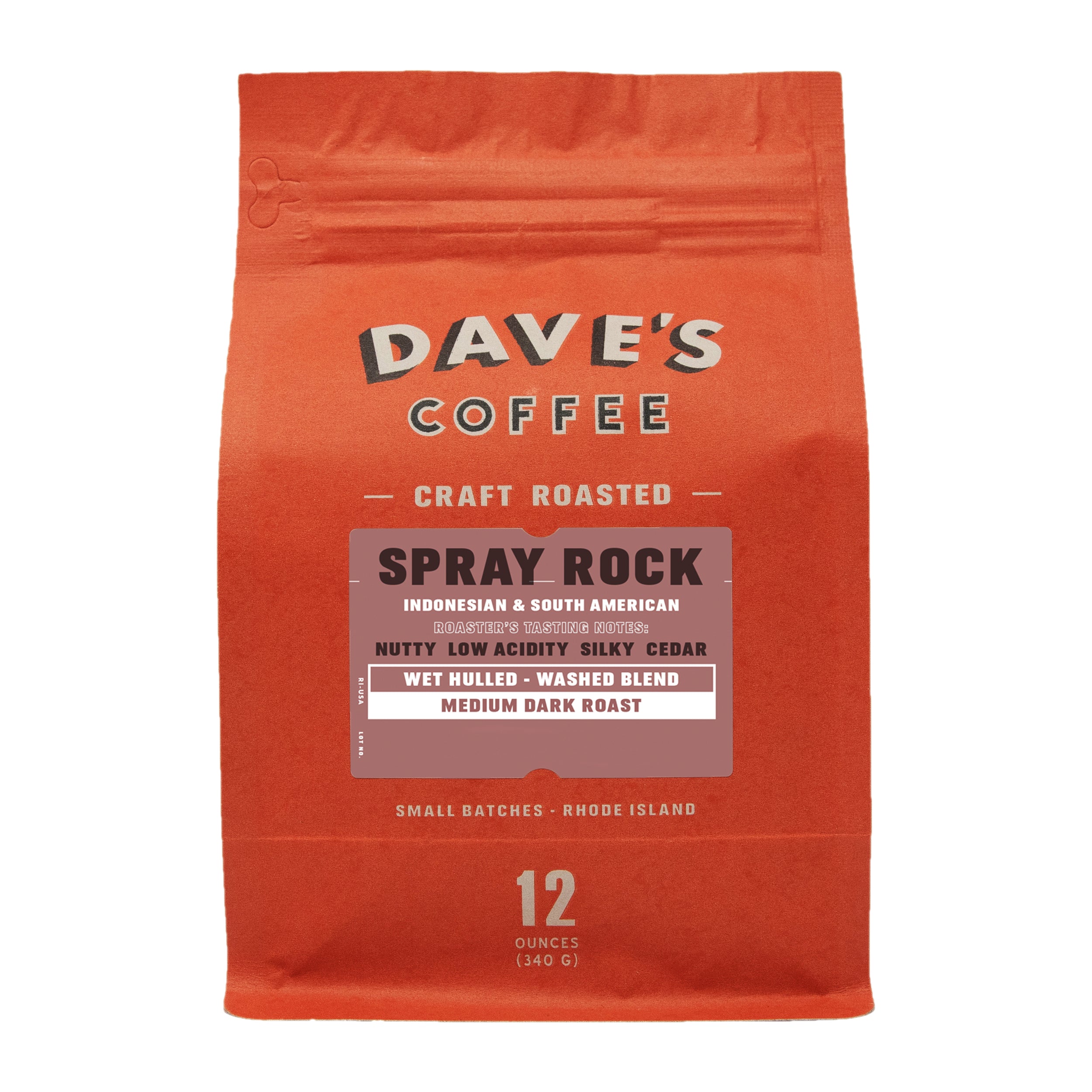 Spray Rock Blend Coffee | Weekapaug | Dave's Coffee | Rhode Island